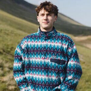 Unisex Patagonia Aztec Synchilla Pullover